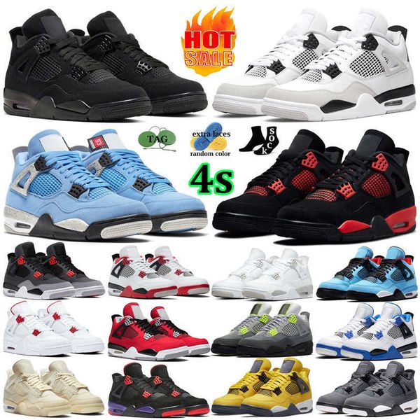 

og men women 4 basketball shoes jumpman 4s mens sneakers military black cat white oreo infrared cactus jack university blue womens sport