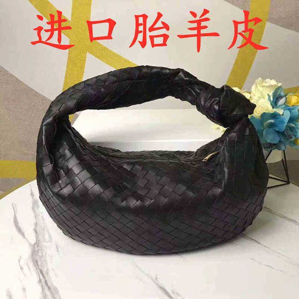 

handbag designer venetas bottegas large jodie dumpling bag ox horn leather vd women's woven handbag one shoulder knotted armpit