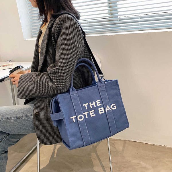 

woman's luxury handbag designer marc's jacob tote bag letter canvas one shoulder oblique span briefcase commuter file student book