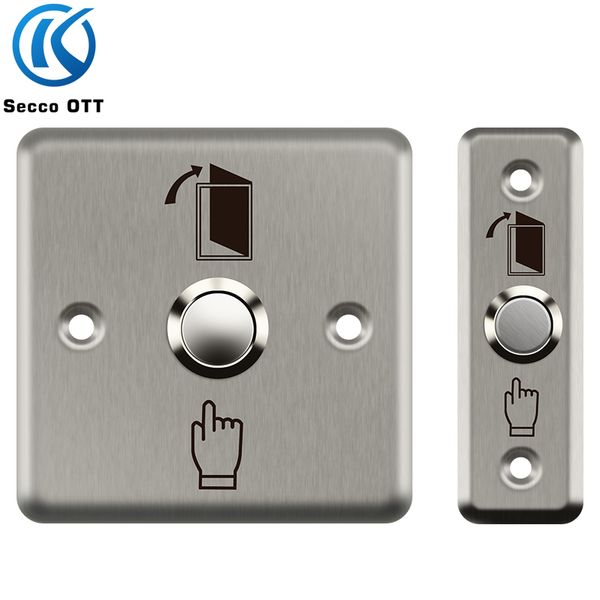 

building intercoms access control stainless steel door opening switch type 86 outdoor waterproof automatic reset narrow long bar column exit