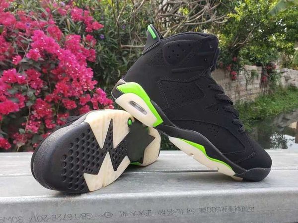 

designer shoes high black 6 electric green basketball white deep blue 6s sneakers