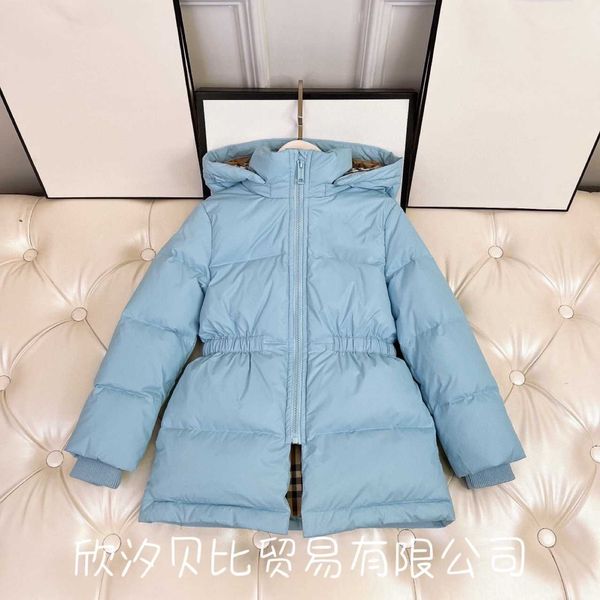 

sets/suits women's down & parkas children's autumn and winter new style boys and girls' white goose down two color medium lon