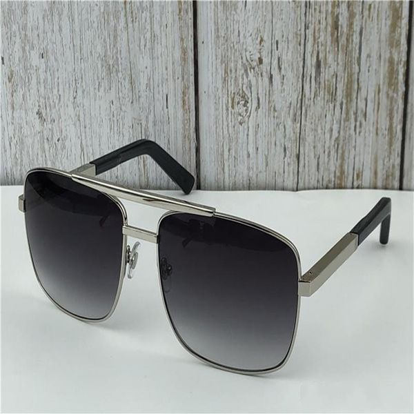 

classic gold attitude sunglasses square pilot sunglasses sonnenbrille mens luxury designer sunglasses glasses shades new with case212n, White;black
