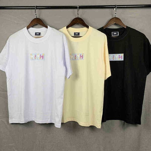 

luxury shirts designer t shirt brand shirt high version tide kiss chest flower print men's and women's loose short sleeved t-, White;black