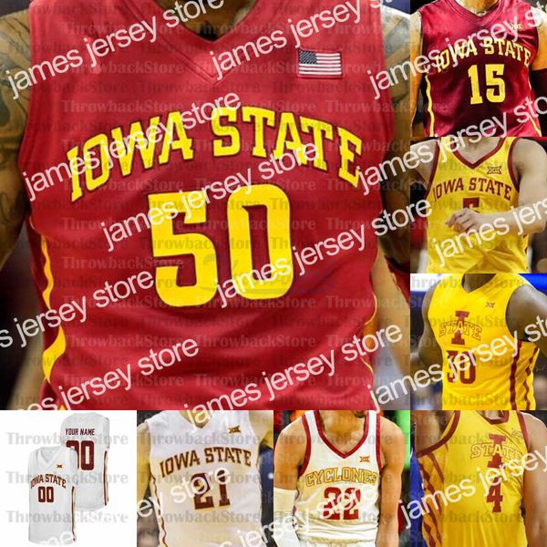 

basketball jerseys custom iowa state cyclones basketball jerseys george conditt iv tyrese haliburton rasir bolton griffin jacobson, Black;red