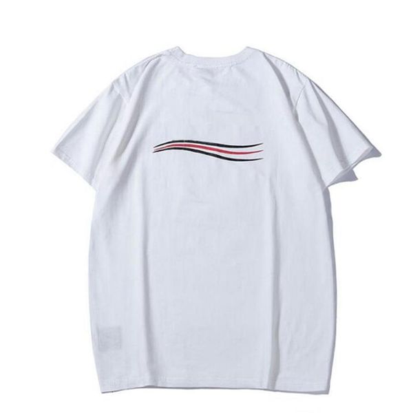 

21ss luxury mens clothes designer t shirt men women couples casual short sleeve streetwear fashion round neck tees 6 264f, White