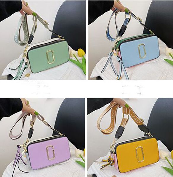 

marc snapscamera small crossbody purse women shoulder bags messenger cross body designer fashion bag handbag famous totes, Red;black