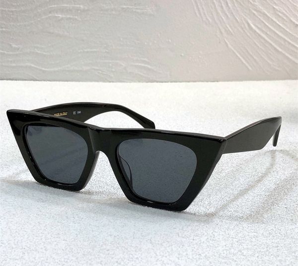 

fashion classic designer 41468 sunglasses for women vintage charming cat eye frame sun glasses summer trend versatile style, White;black