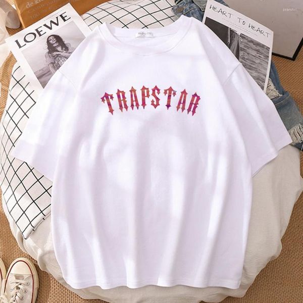 

men's t shirts trapstar x santan dave we re all in this together sticker print man t-shirts street vintage tee clothes breathable men&#, White;black