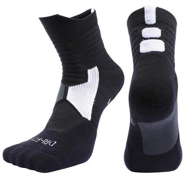 

men women fitness running bike cycling hiking white sport socks outdoor basketball football soccer compression socks calcetines18596683, Black