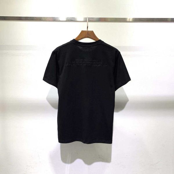 

2023ss men's stoney t-shirt fashion stoney men shirts phantom reflective letters short-sleeved islands t-shirts m-xxl men's sws, White;black