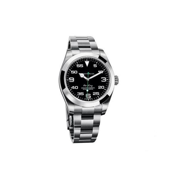 

luxury menes watch exp air king series 116900 and 216570 black 40mm dial automatic mechanical movement 316 steel bran designer273w, Slivery;brown