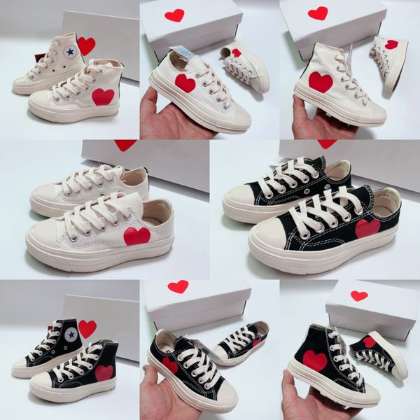 

running shoes fashion kids shoes love heart play for girl boys canvas shoes white black children casual sneakers baby toddler trainers size, Black;white