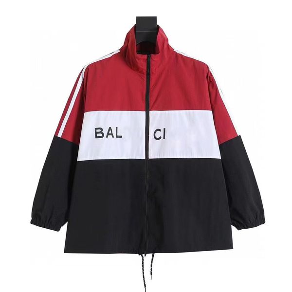 

men's jackets designer mens jacket spring and autumn windrunner tee fashion hooded sports windbreaker casual zipper jackets clothing bv, Black;brown