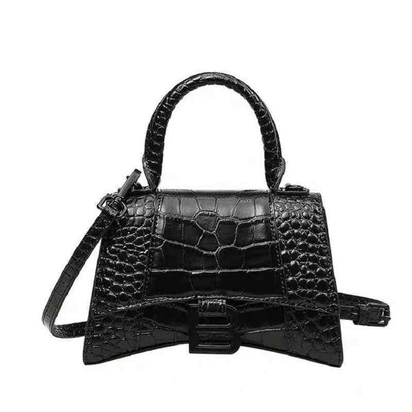

designer balenciga hourglass bag correct women handbag off online store trendy leather pattern retro genuine small mini shoulder