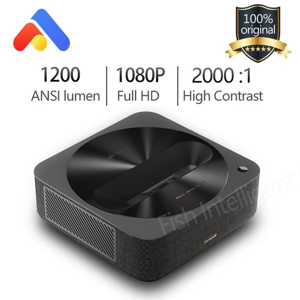

new fengmi r1 nano ultra short focus laser projector tv 1080p full hd 1200ansi lumen 2000 1 contrast 100inch home theatre beamer