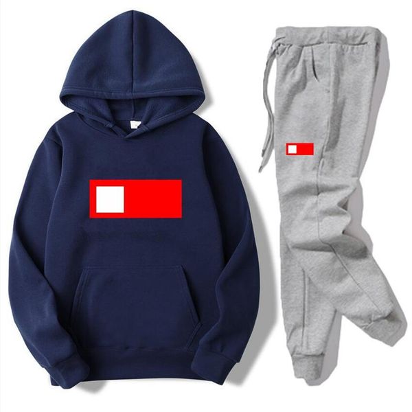 

2022 luxury tracksuit men's set sweatsuit brand letter printing track suit mens jackets hoodies pullover pants sets male fe267w, Gray