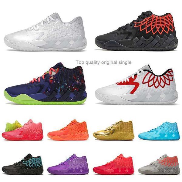 

lamelo ball 1 mb.01 fashion basketball shoes galaxy men trainers be you sports rick and morty flat beige black blast buzz city queen city