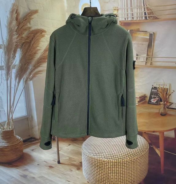 

fashion mens stone jackets long sleeve zipper slim patchwork outdoor sport hoodies with pocket, Black;brown