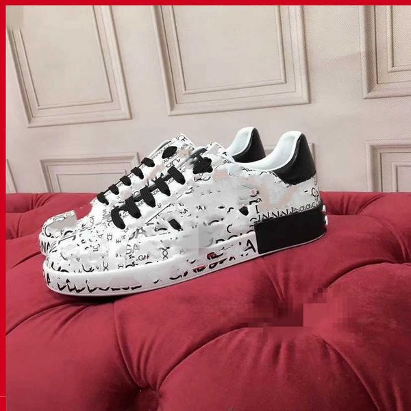

shoes mans arrival casual white black red fashion mens women leather breathable open low spo 1w sneakers cla
