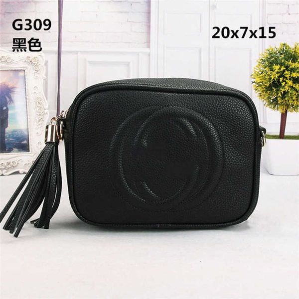 

waist bags new style pu small round with litchi pattern tassel bag