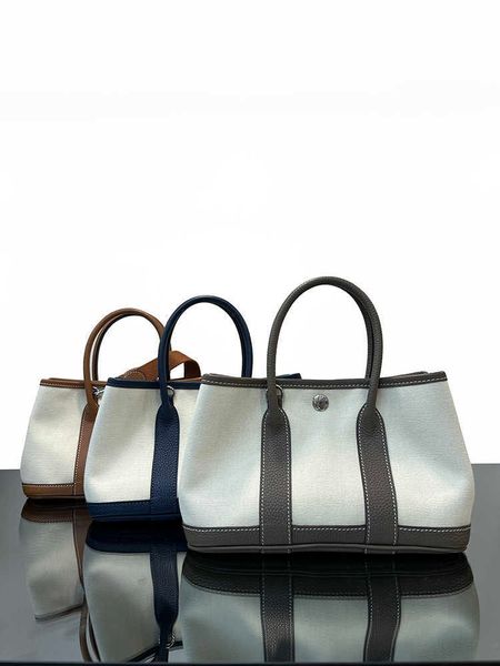

h bag classic leather designer h ermese bag mini version bottom length 24cm height 16cm canvas shoulder strap messenger garden