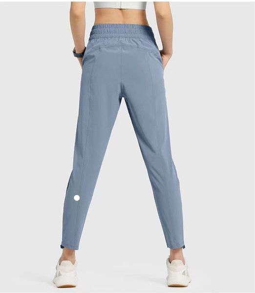

ll women yoga ninth pants push fiess jogging sweatpants soft high waist hip drawstring casual pants 7 colors