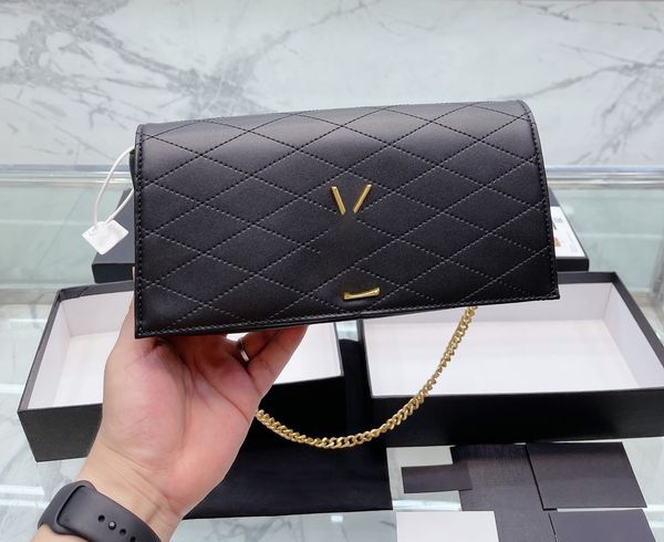 

luxury tote purses brand handbag message bags shoulder bag genuine leather cluth crossbody 5a quality cattlehide size 26cm gold chain woc fa