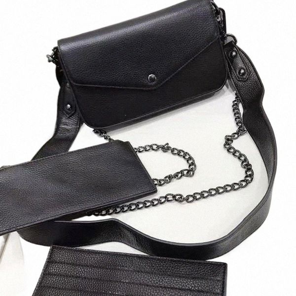 

dicky0750 leather clutch handbags for women evening bags fashion chain purse lady shoulder handbag presbyopic crossbody mini messenger bag c