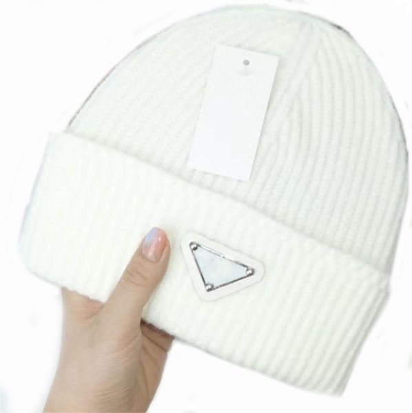 

designer beanie winter hat mens brim quality fashion hats knitted hat warm women badges bucket cap caps outdoor autumn bonnet cashmere fitte, Blue;gray