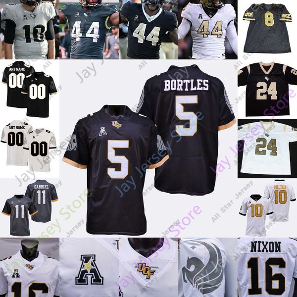 

football jerseys ucf knights central florida football jersey ncaa college john rhys plumlee isaiah bowser javon baker gamble hodges yates ii, Black;red