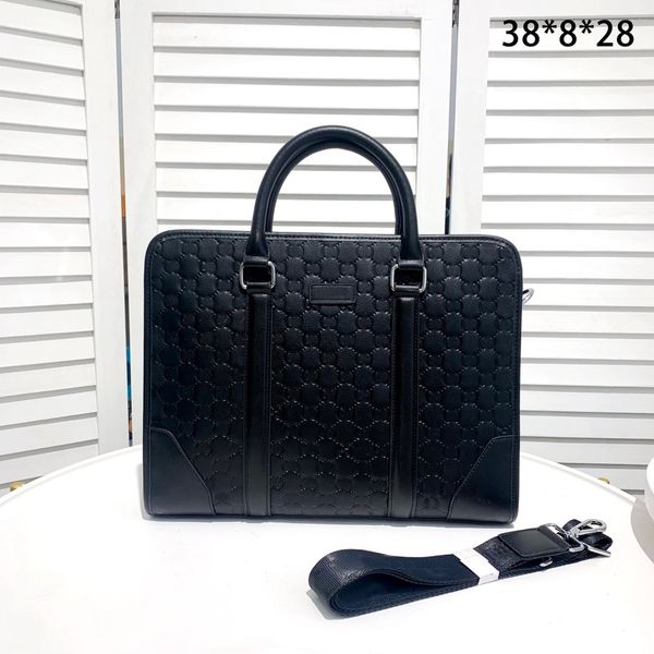 

men high-end bag handbag 7a high-quality briefcase luxury designer shoulder bags embossing cowhide business travel computer messenger bag g8