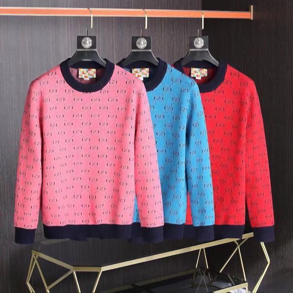 

winter fall women brand designer letter pattern cardigan sweater coat wool blended woman knitwear ladies knitted crew neck long sleeve e106, White;black