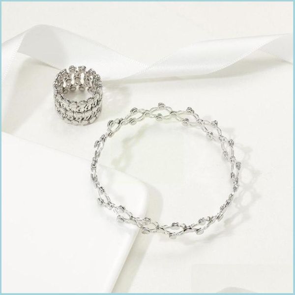 

bangle bangle in 1 retractable ring bracelet stretchable twist folding crystal bracelets for women jewelry drop delivery dhfzi, Black