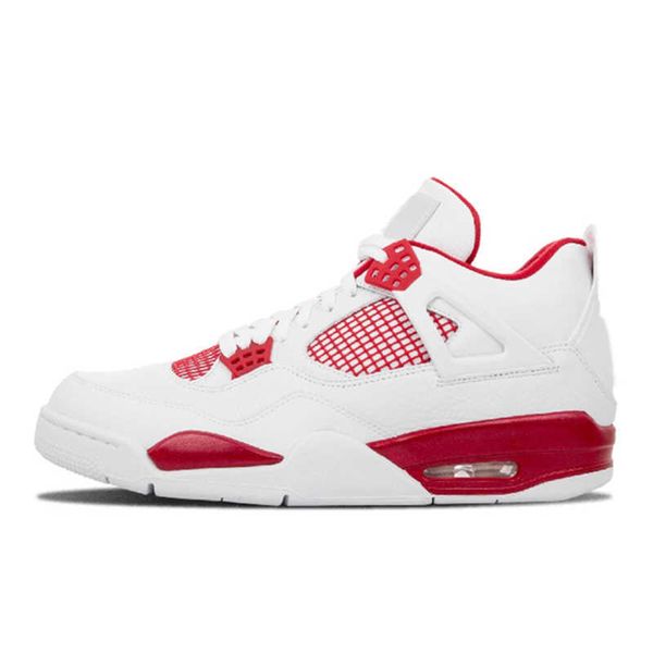 

retro style basketball shoes aj 4 4s mens womens obsidian unc fearless turbo backboard phantom gym red man breathable tra, Black