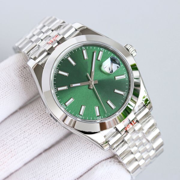 

luxury golden watches for men mens watch ceramic 41mm dial automatic 36mm woman 904l stainless steel sapphire mirror classic luminous waterp, Slivery;brown
