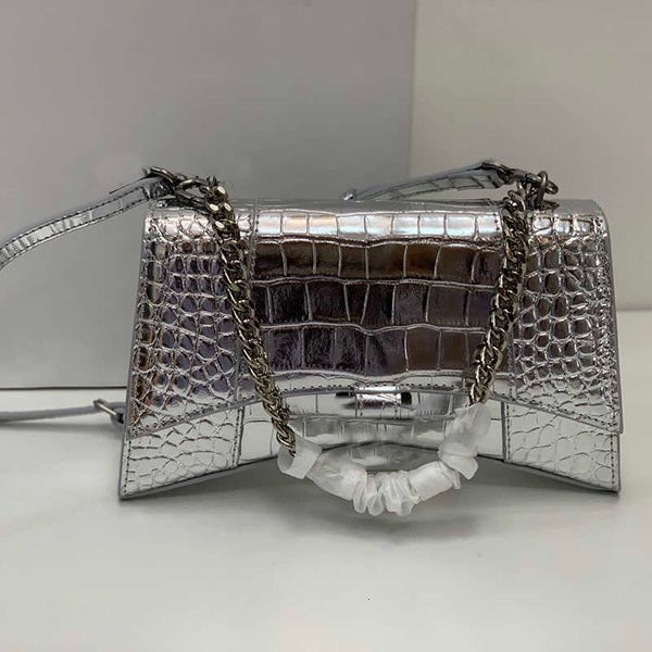 

handbag designer bags 5 colors alligator hourglass bag chain hobos women crossbody crescent shoulder s purse cowhide genuine leather high qu