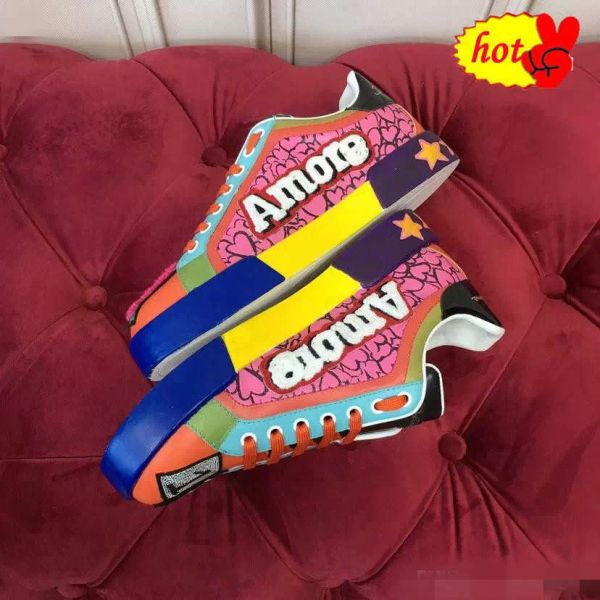 

shoes fashion comfortable sports casual triple leather classic stitching outdoor lace-up retro style siz sneakers gki, Black