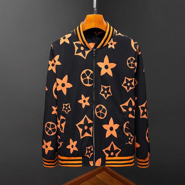 

fashion mens jacket goo d spring autumn outwear windbreaker zipper clothes jackets coat outside can sport asia size men's clo241u, Black;brown