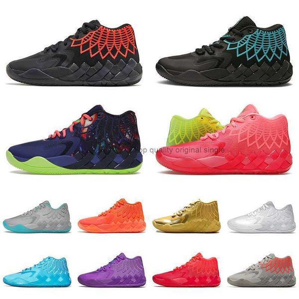

professional lamelo ball 1 mb.01 basketball shoes black blast buzz city galaxy mens trainers lo ufo not from here queen city rick and morty
