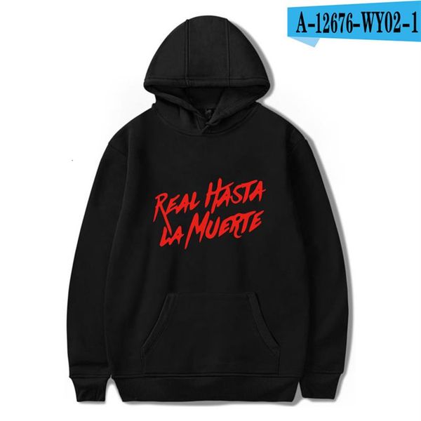 

uplzcoo real hasta la muerte be the light hoodie harajuku men women 65cotton fashion autumn winter black hoodie tracksuits ja175 s277s