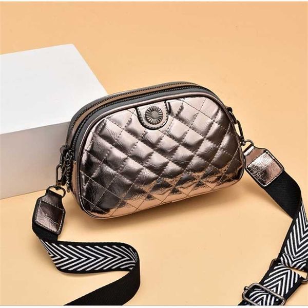 

summer 2021 fashion female bags small fragrance texture rhombic crossbody bag