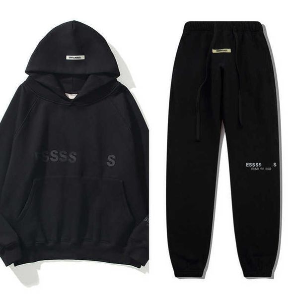 

luxury fashion men's sweatshirts tracksuits brand es letter hoodies sports pants suit boy hooded sweater casual pullover men women cou, Gray