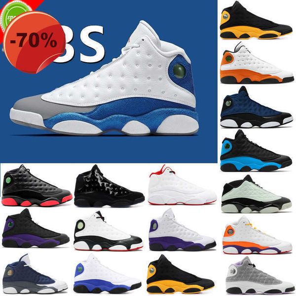 

2022 2022 men 13s basketball shoes 13 xiii midnight navy gym red flint racer royal french blue black cat reflective lucky green aurora