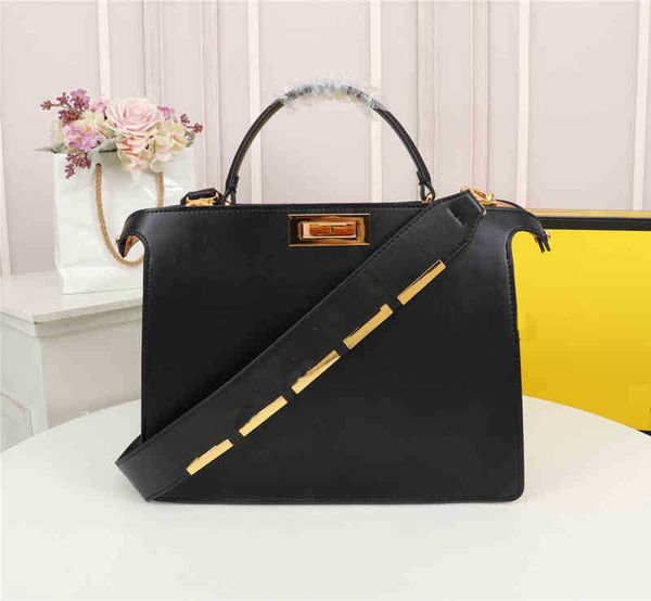 

handbags fend designer classic shopping bag women brand leather fashion one-shoulder diagonal bags metal portable handbags crossbody 8d0u
