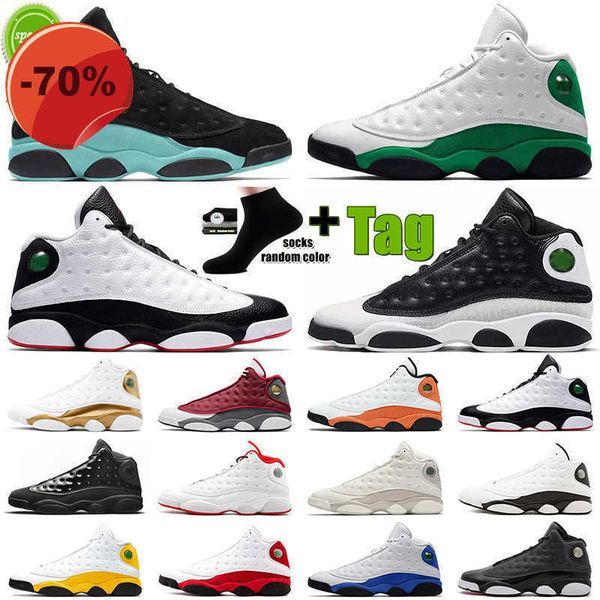 

2022 men jumpman 13 13s retro basketball shoes mens high flint bred island lucky green red dirty hyper royal starfish he got game og black