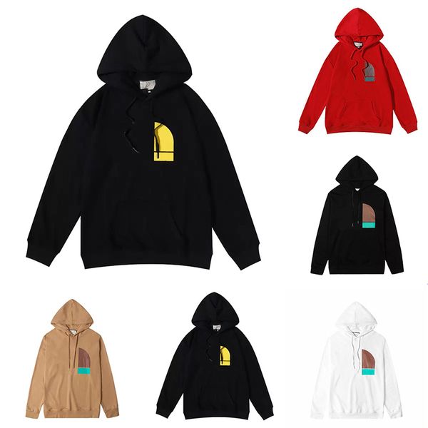 

men's hoodies long sleeve sweatshirts letter pattern printing fashion spring autumn men women streetwear, Black