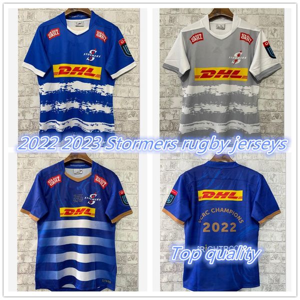 

s-5xl 2022 2023 stormers rugby jersey bule 22 23 stormers champions jerseys 500 made 500 memories championship final limited-edition shirt, Black;gray