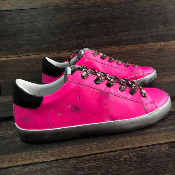 

designer golden super star women sneakers luxury fashion casual shoes italy brand classic white do-old sequin dirty uality shoe, Black
