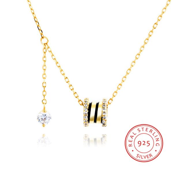 

latest seller h pendant necklace jewelry gifts elegant sterling silver 925 diamond necklaces for mother's day